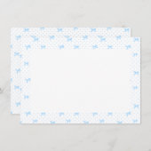 Romantic Floral Monogram Notecard Bedankkaart (Voorkant / Achterkant)