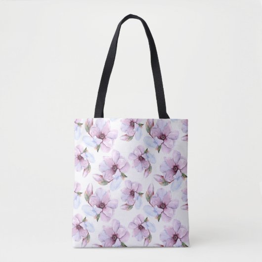 Romantic Floral Pattern Draagtas (Voorkant)