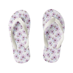 Romantic Floral Pattern Kinder Teenslippers