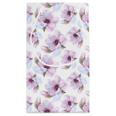 Romantic Floral Pattern Klein Cadeauzakje (Achterkant)