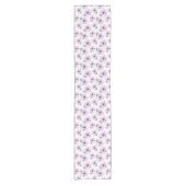 Romantic Floral Pattern Korte Tafelloper (Voorkant)