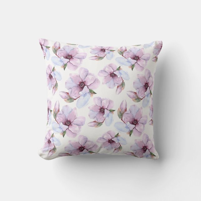 Romantic Floral Pattern Kussen (Voorkant)