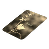 Romantic Flower Boho – Botanical Fantasy Thank You Magneet (Linkerzijde)