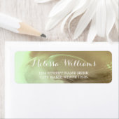 Romantic Flower Detail Etiket (Insitu)