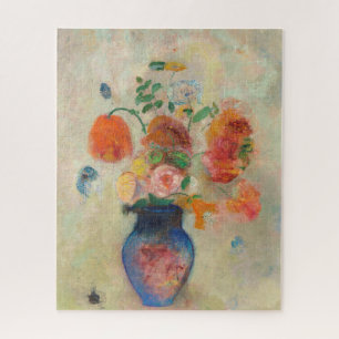 Romantic Flower Vase - Odilon Redon Legpuzzel