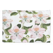 Romantic flowers blooming garden kussensloop (Achterkant)