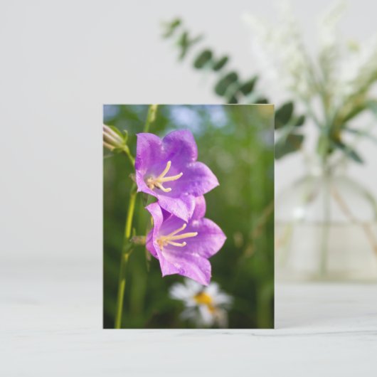 Romantic Flowers – Botanical Fantasy Boho Briefkaart (Staand voorkant)