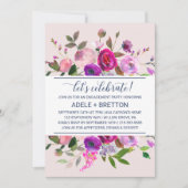 Romantic Garden Let's Celebrate Kaart (Voorkant)