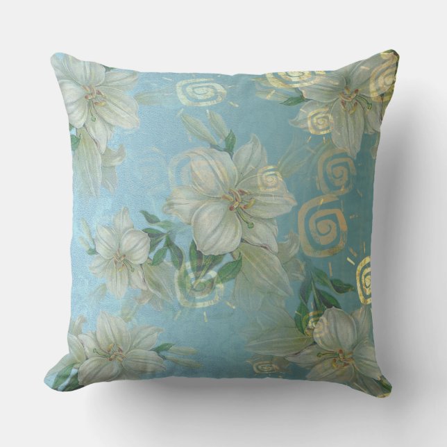 Romantic Garden - Pillow Kussen (Voorkant)