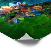 Romantic Garden - Poster (Hoek)