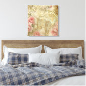 Romantic Garden - Wrapped Canvas (Insitu (Slaapkamer))