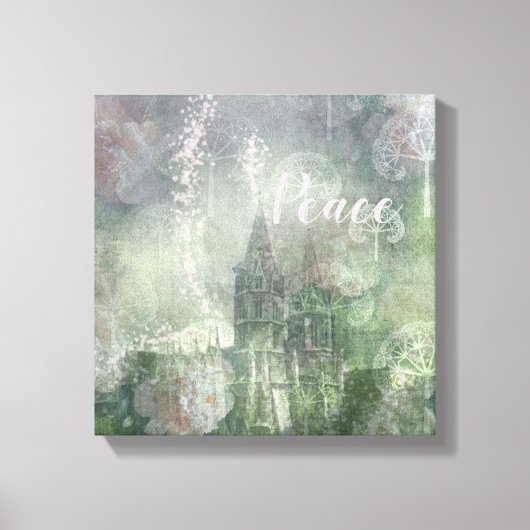 Romantic Garden - Wrapped Canvas (Voorkant)