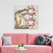 Romantic Garden - Wrapped Canvas Afdruk (Insitu (Woonkamer))