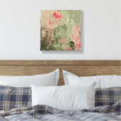Romantic Garden - Wrapped Canvas Afdruk (Insitu (Slaapkamer))