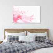 Romantic Glass Hearts Roos Petals Canvas Afdruk (Insitu (Slaapkamer))