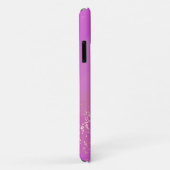 Romantic glitter pink art Case-Mate iPhone case (Achterkant/rechts)