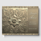 Romantic Gold Antique Look Livre d'or (Recto)
