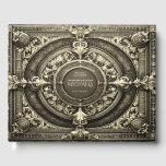 Romantic Gold Vintage Look Livre d'invité<br><div class="desc">Elégant et amusant Romantique or Vintage Look Livre d'invités. Ce livre d'hôtes robuste et charmant sera un trésor pour les années à venir ! Vous pouvez facilement customiser le texte pour n'importe quelle occasion ou événement (mariage, douches nuptiales, retraite, baby shower, diplôme, etc.). Vous pouvez changer les couleurs de police,...</div>