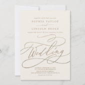 Romantic Gold | Voorraadgegevens over de rugbruilo Kaart (Voorkant)