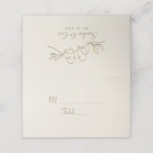 Romantic Gold Wedding (Buitenkant ongevouwen)