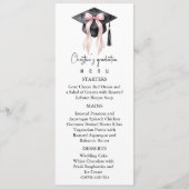 Romantic Graduation Menu For Her (Voorkant)