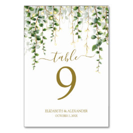 Romantic Greenery Garland Kaart