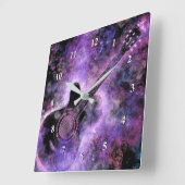 Romantic Guitar Music - Magic Melody Vierkante Klok (Hoek)