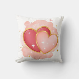 Romantic Heart Pillow design Kussen