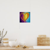 Romantic Heart Poster (Keuken)