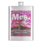 Romantic Heirloom Mason Jar Heupfles (Voorkant)