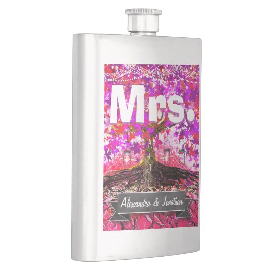 Romantic Heirloom Mason Jar Heupfles (Rechts)