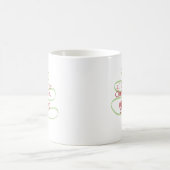 Romantic Holiday Mug with Handwritten Red Letterin (Centre)