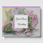 Romantic Hydrangea Gastenboek (Voorkant)