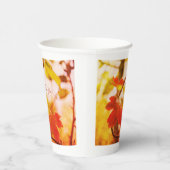 Romantic Leaves Boho – Botanical Fantasy Thanks Papieren Bekers (Rechts)