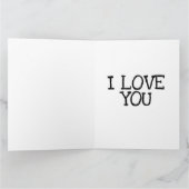 ROMANTIC LION COUPLE BIRTHDAY BIG KAART (Binnen)