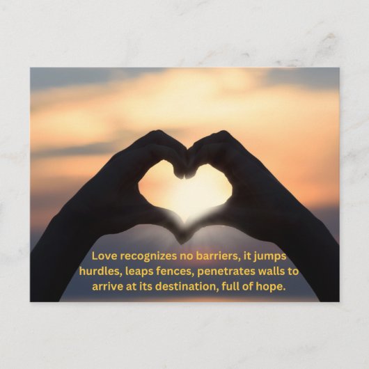 Romantic Love Carte cadeau de vacances (Devant)