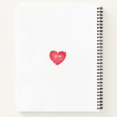 Romantic Love Heart Custom Name Journal - Gift for (Dos)