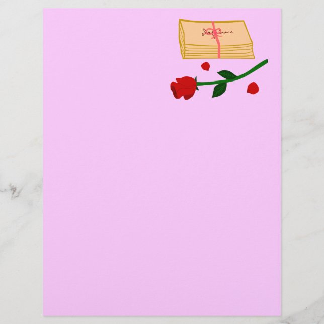 Romantic Love Letters (Voorkant)
