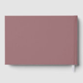 Romantic Maroon Classic Photo (Verso)