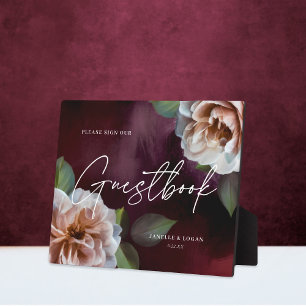 Romantic Midnight Garden Weddenschap Fotoplaat