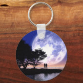 Romantic Moonlight Sleutelhanger (Voorkant)