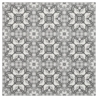 Romantic Moroccan Abstract Floral Tile Pattern Stof
