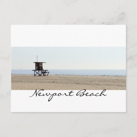 Romantic Newport Beach Briefkaart (Voorkant)