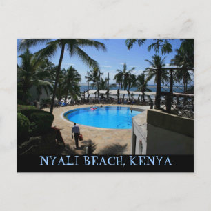 Romantic Nyali Beach, Mombasa Coast Kenya Briefkaa Briefkaart