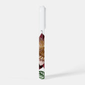 Romantic Paper Flower Phone Case – Pink & Maroon  (Côté droit)