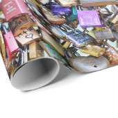 Romantic Paris Love Padlocks Cadeaupapier (Rol Hoek)