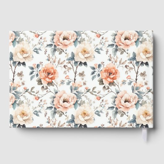 Romantic Peach Floral (Verso)