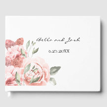 Romantic Peach Rozen Floral Wedding