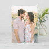 Romantic Photo Kaart (Staand voorkant)