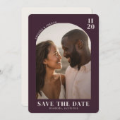 Romantic Photo Save The Date (Voorkant / Achterkant)